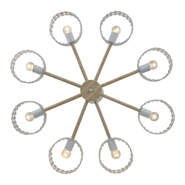 Люстра на штанге Escada Banjo 679/8P White
