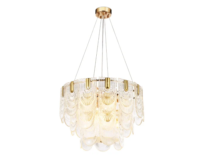 Подвесная люстра с хрусталем Ambrella light TR5388