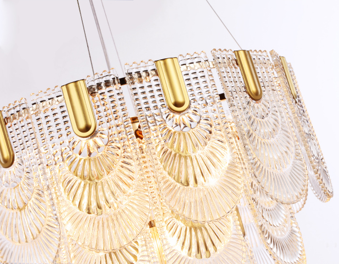 Подвесная люстра с хрусталем Ambrella light TR5388