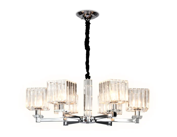 Подвесная люстра с хрусталем Ambrella light TR4522