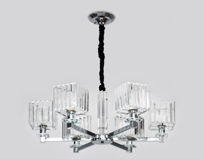 Подвесная люстра с хрусталем Ambrella light TR4522