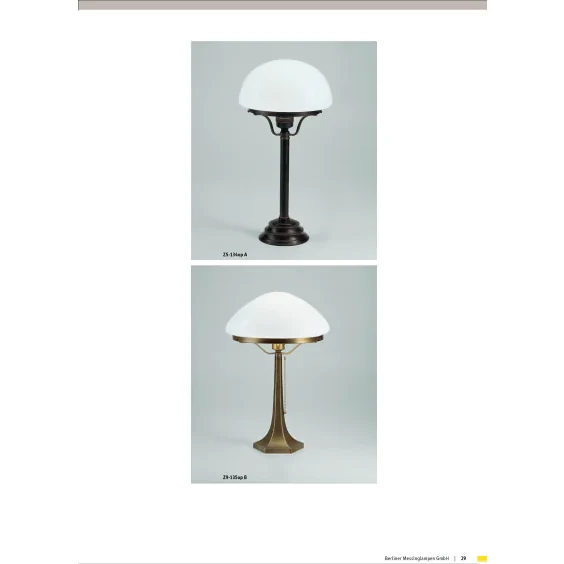 Настольная лампа Berliner Messinglampen Z9-135opB