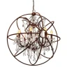 Подвесная люстра Loft it Foucaults orb crystal LOFT1897/8