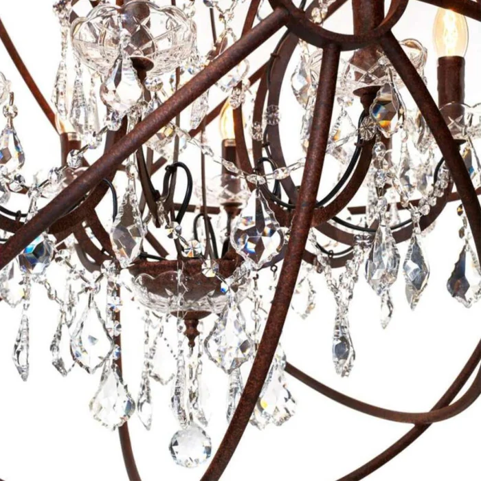 Подвесная люстра Loft it Foucaults orb crystal LOFT1897/8