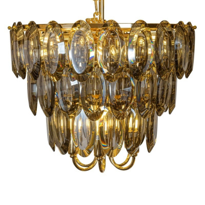 Подвесная люстра L&#039;Arte Luce Luxury Scala L35815 с элементами из хрусталя