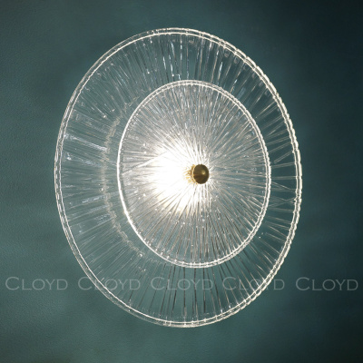 Бра Cloyd HELION-A W1 / Ø45 см - латунь (арт.20397)