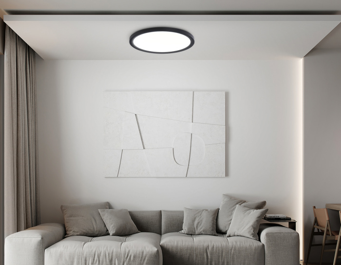 Светильник светодиодный ультратонкий 3000K-6500K с CCT-переключателем Ambrella light FZ1908