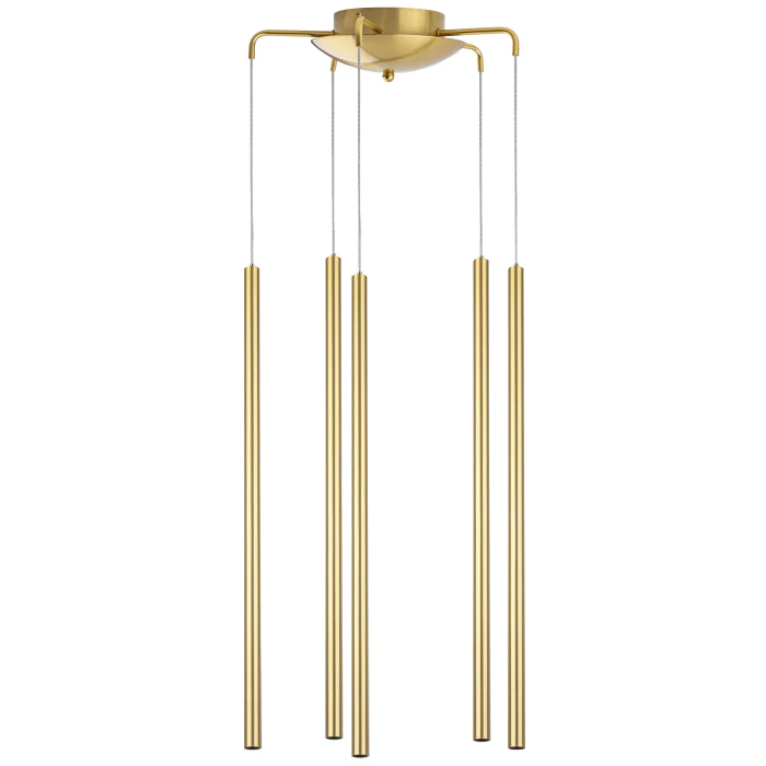 Подвесная люстра TUBO LED 25W 1500LM 25G ЗОЛОТО 3000K Lightstar L5T747333