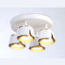 Настенно-потолочный поворотный спот со сменной лампой GX53 Ambrella light TN71241