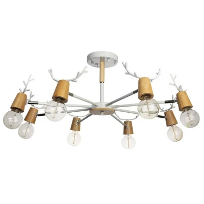 Люстра на штанге Loft it Sven 10024/8 White