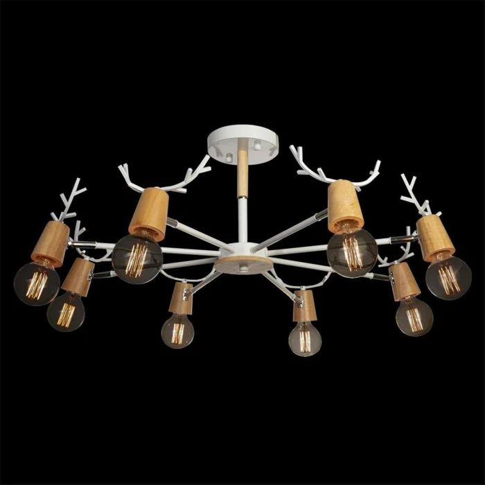 Люстра на штанге Loft it Sven 10024/8 White