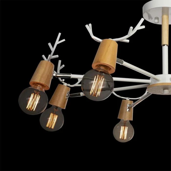 Люстра на штанге Loft it Sven 10024/8 White