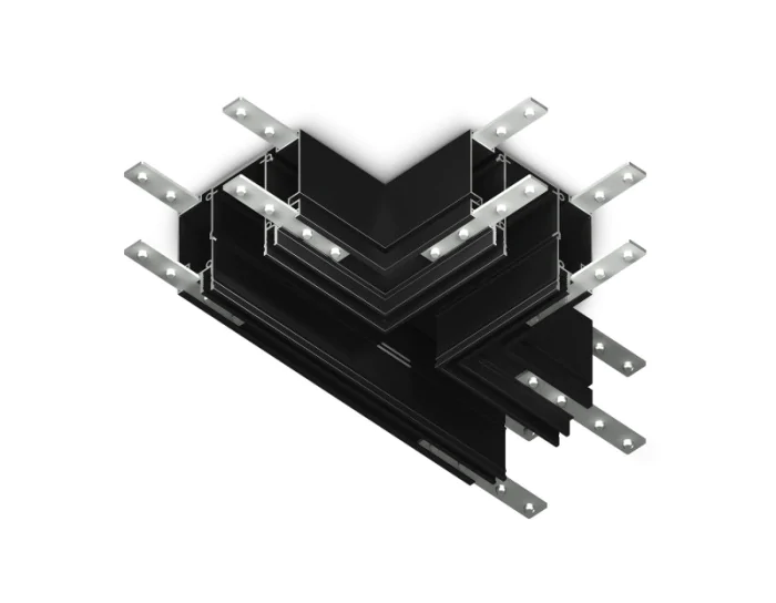 Коннектор T-образный для шинопровода в натяжной потолок Magnetic 220V TRACK SYSTEM AMBRELLA LIGHT GL1048