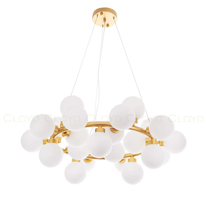 Люстра Cloyd GRANULAR C25 / Ø68 см - золото (арт.10529)