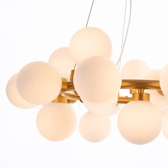 Люстра Cloyd GRANULAR C25 / Ø68 см - золото (арт.10529)