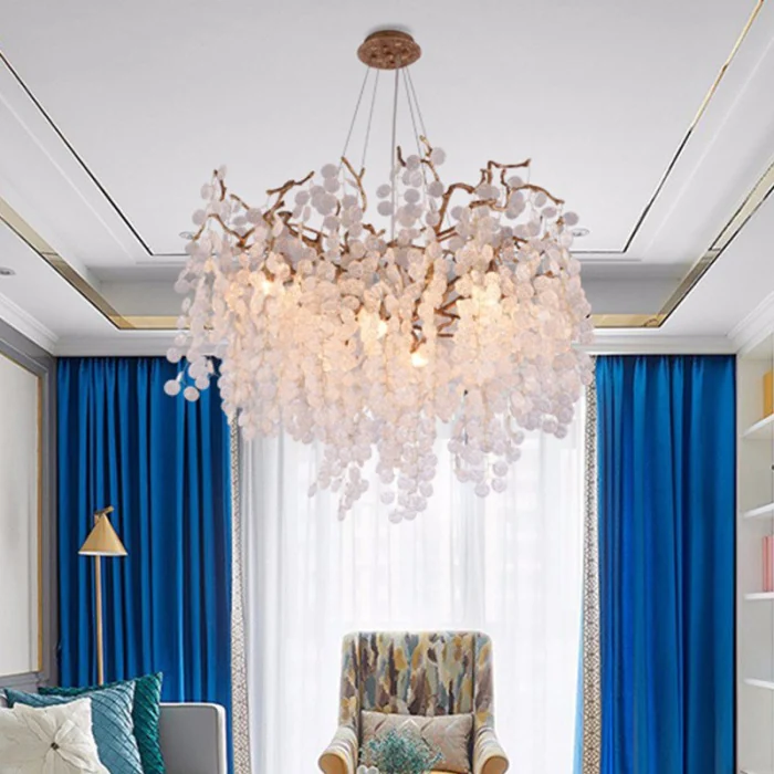 Люстра ручной работы round D80 FAIRYTREE ImperiumLoft