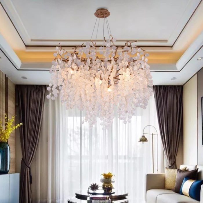 Люстра ручной работы round D80 FAIRYTREE ImperiumLoft