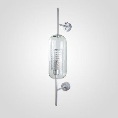 Настенный светильник CATCH WALL cylinder L67 stell ImperiumLoft