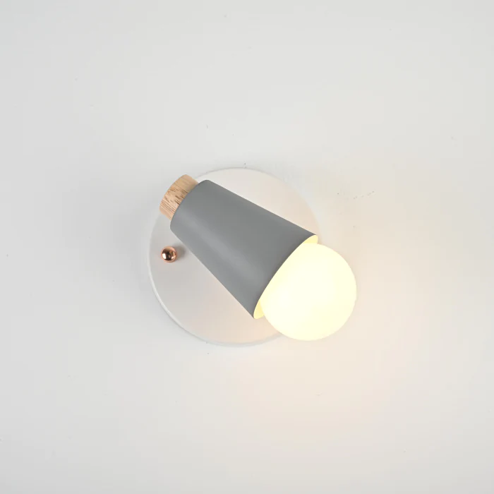 Настенный светильник ROTARY WALL Серый ImperiumLoft