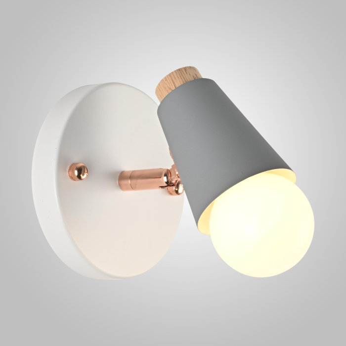 Настенный светильник ROTARY WALL Серый ImperiumLoft