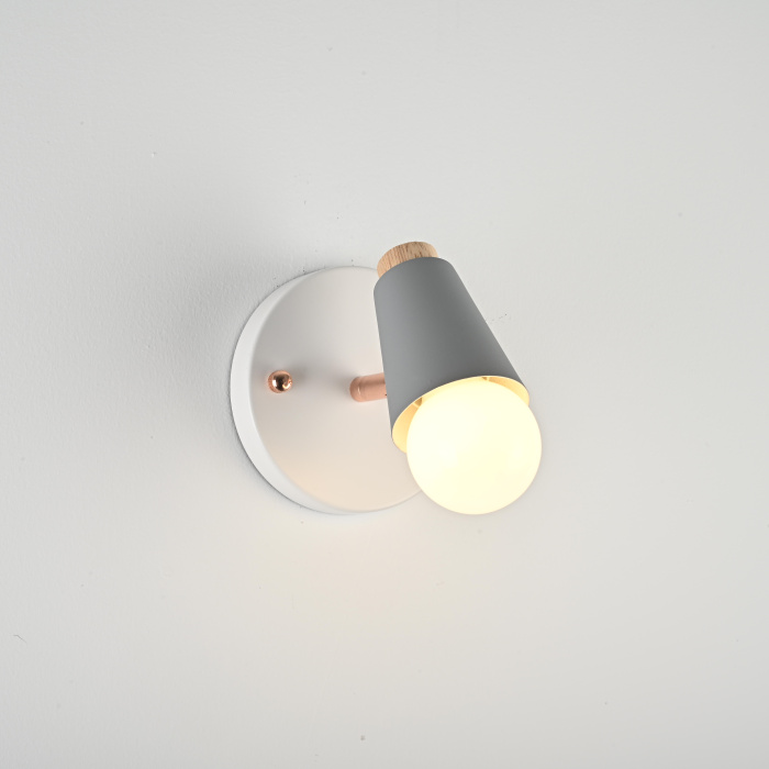 Настенный светильник ROTARY WALL Серый ImperiumLoft