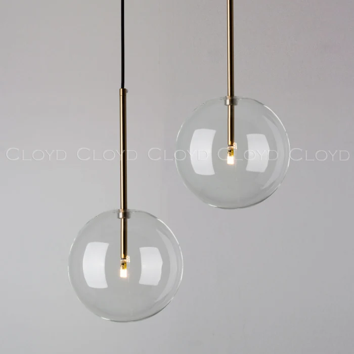 Подвесной светильник Cloyd CARAMBOL P1 / Ø20 см - латунь (арт.11152)