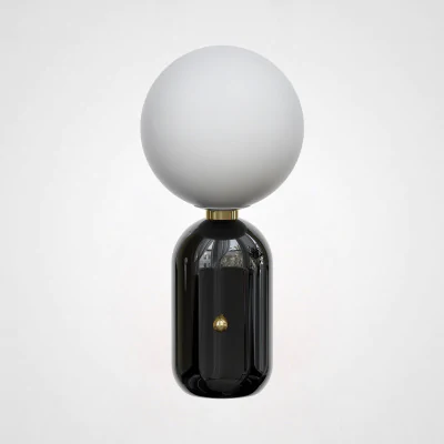 Настольная лампа Parachilna Aballs black (D20) ImperiumLoft