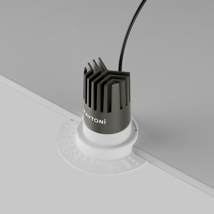 Встраиваемый светильник Maytoni Dip DL119-10W-2.7K-TRS-W