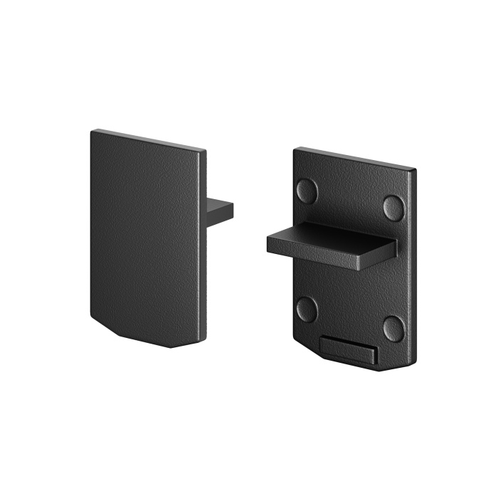 Заглушка для шинопровода, 2 шт. Levity Maytoni TRA184EC-1B