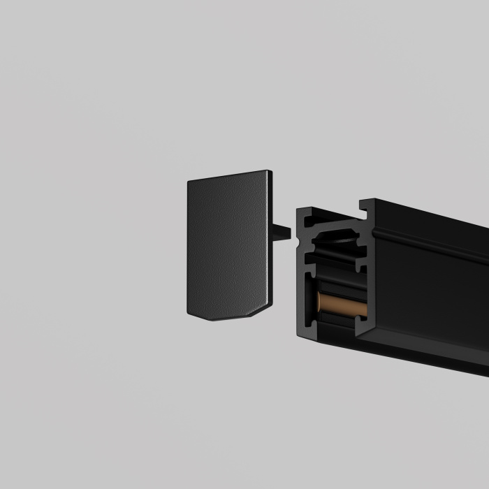 Заглушка для шинопровода, 2 шт. Levity Maytoni TRA184EC-1B