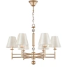 Люстра Crystal Lux FLAVIO SP6 GOLD