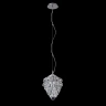 Светильник подвесной Crystal Lux CHARME SP2 CHROME/TRANSPARENT