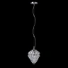 Светильник подвесной Crystal Lux CHARME SP2 CHROME/TRANSPARENT