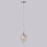 Светильник подвесной Crystal Lux CHARME SP2 CHROME/TRANSPARENT