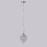 Светильник подвесной Crystal Lux CHARME SP2 CHROME/TRANSPARENT