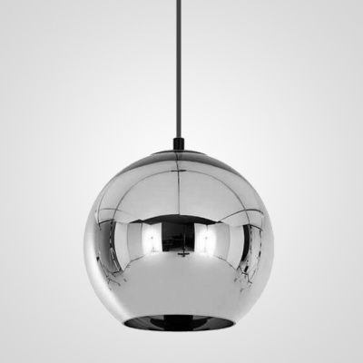 Подвесной светильник Copper Shade Chrome D30 ImperiumLoft