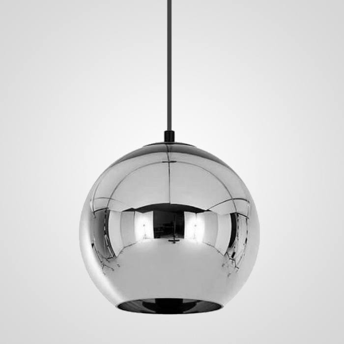 Подвесной светильник Copper Shade Chrome D30 ImperiumLoft