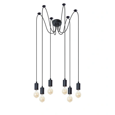 Подвесной светильник паук Arte Lamp Bender A4322SP-6BK