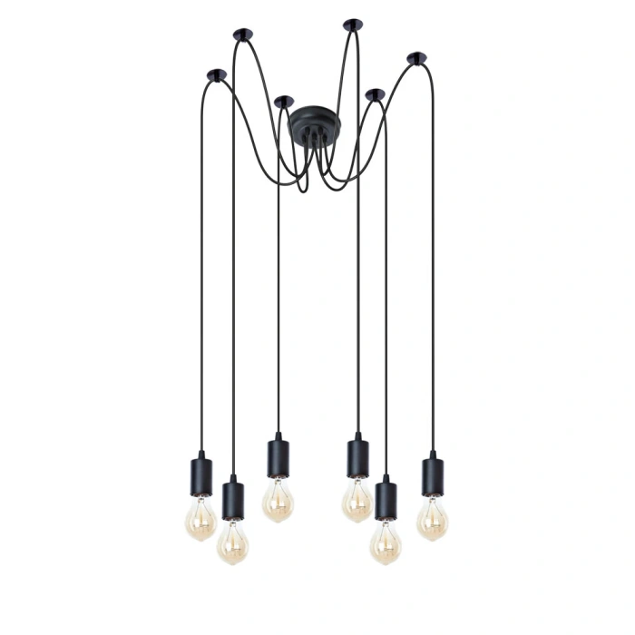 Подвесной светильник паук Arte Lamp Bender A4322SP-6BK