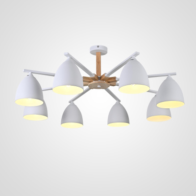 Люстра на штанге NOA 8 White ImperiumLoft 183470-26