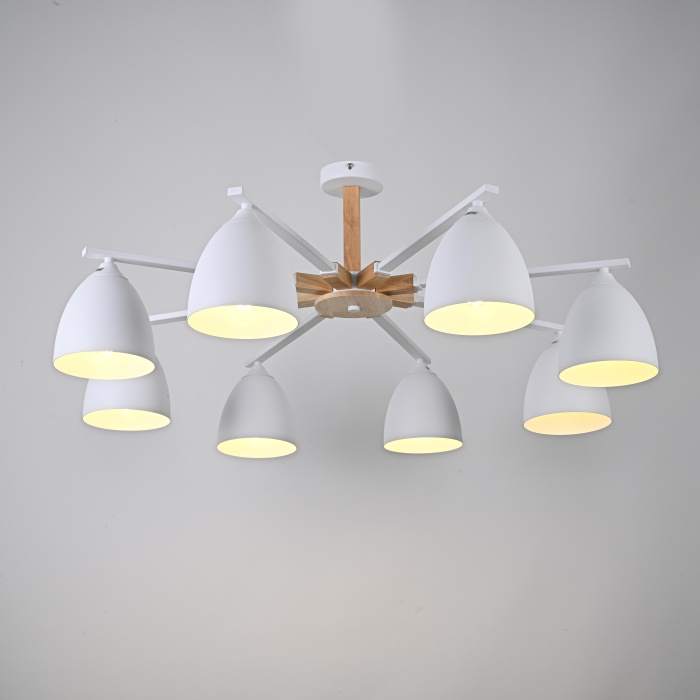 Люстра на штанге NOA 8 White ImperiumLoft 183470-26