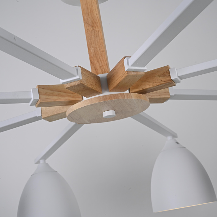 Люстра на штанге NOA 8 White ImperiumLoft 183470-26