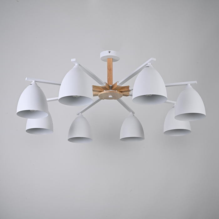 Люстра на штанге NOA 8 White ImperiumLoft 183470-26