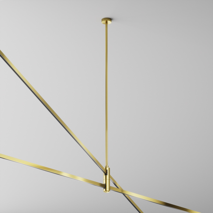 Крепление потолочное Long двойное 700мм Flarity латунь Maytoni TRA159C-D1-BS