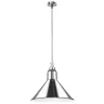 Светильник подвесной LOFT 1х40W E14 ХРОМ  (в комплекте) 765024 (MD12018002-1F)