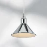 Светильник подвесной LOFT 1х40W E14 ХРОМ  (в комплекте) 765024 (MD12018002-1F)