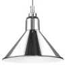 Светильник подвесной LOFT 1х40W E14 ХРОМ  (в комплекте) 765024 (MD12018002-1F)