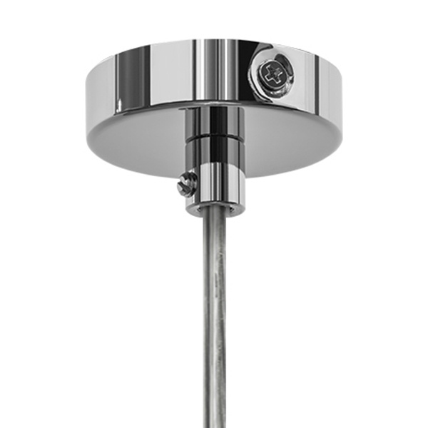 Светильник подвесной LOFT 1х40W E14 ХРОМ  (в комплекте) 765024 (MD12018002-1F)