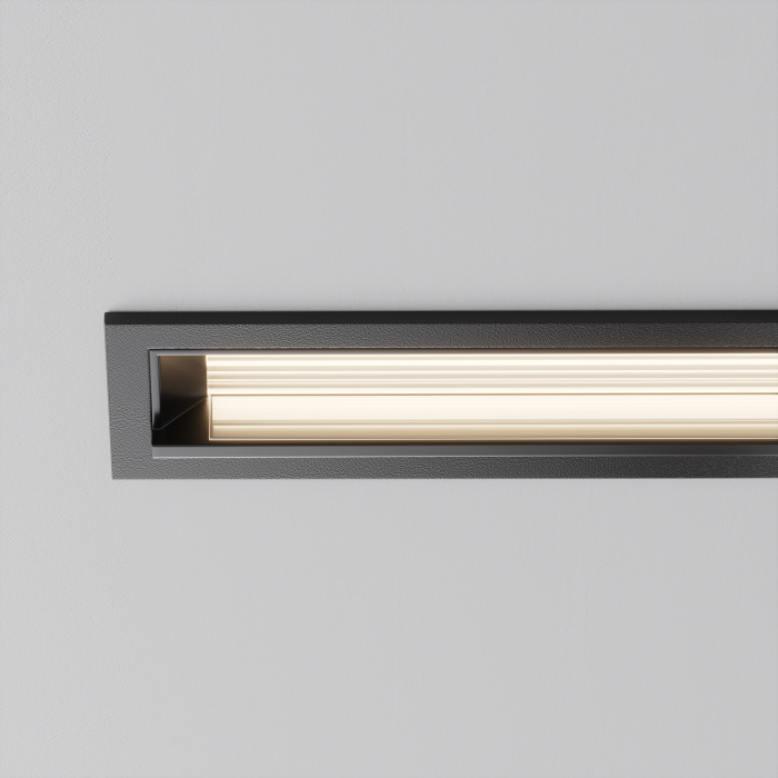 Встраиваемый светильник Maytoni Parete DL100-6W2.7-3-4K-B