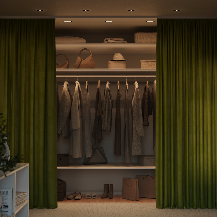 Встраиваемый светильник Maytoni Parete DL100-6W2.7-3-4K-B